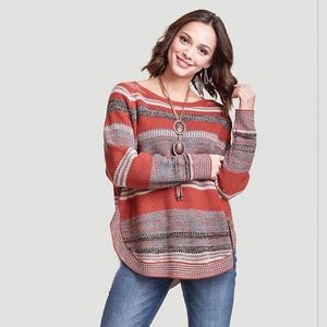 Wrangler Retro Curved Hem Sweater (nwot)